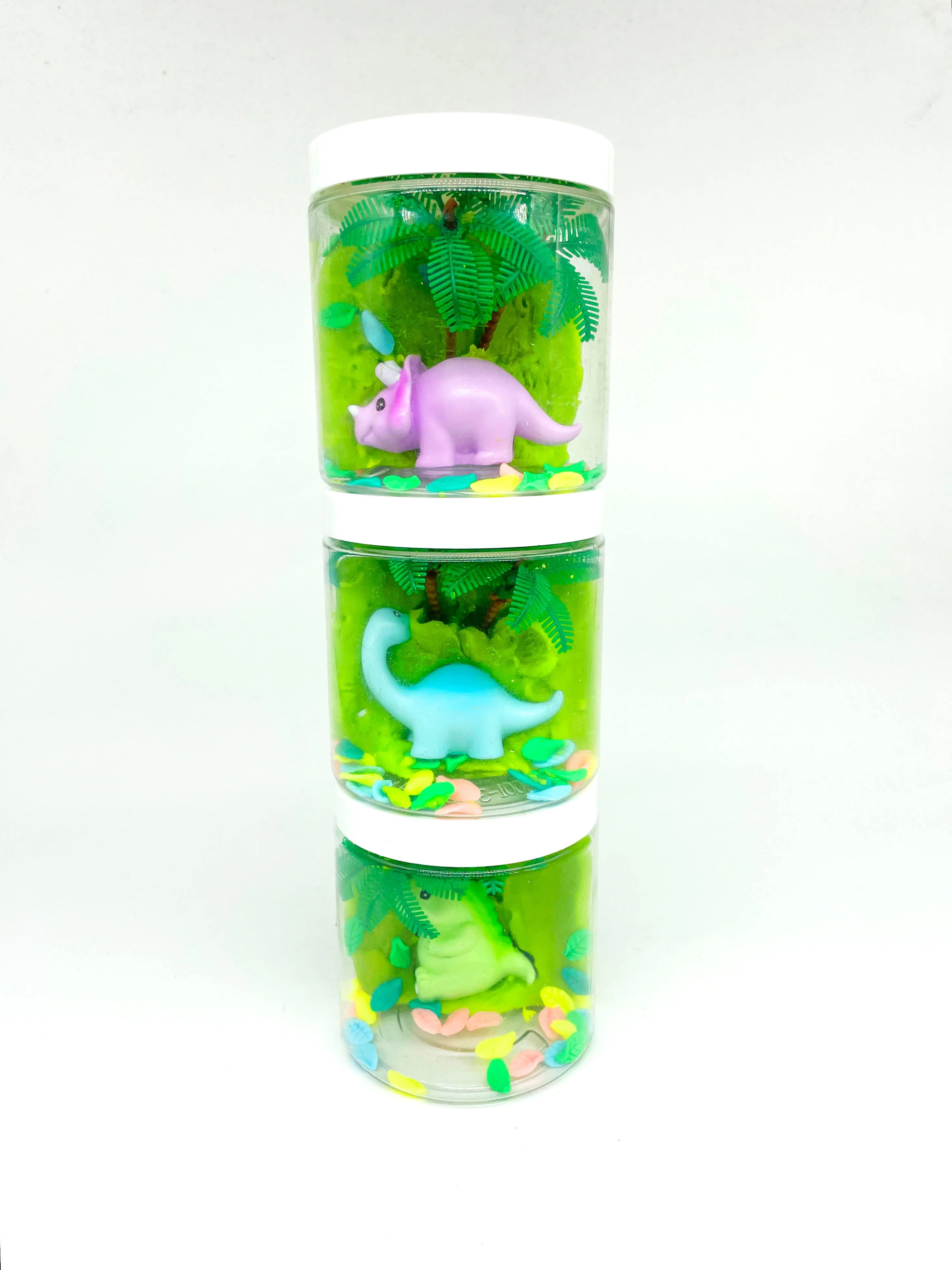 Dinosaur (Watermelon) Mini Dough-To-Go Kit