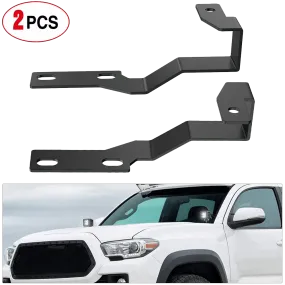 Ditch Light Hood Mounts For 2005-2015 2nd Gen Toyota Tacoma