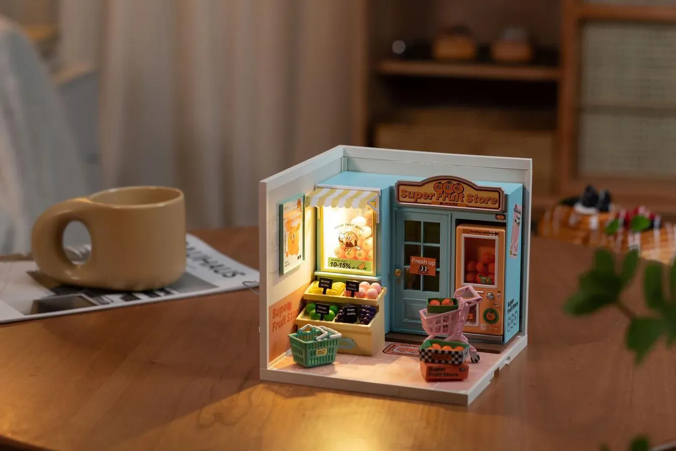 DIY Dollhouse Miniature Kit | Daily VC Fruit Store