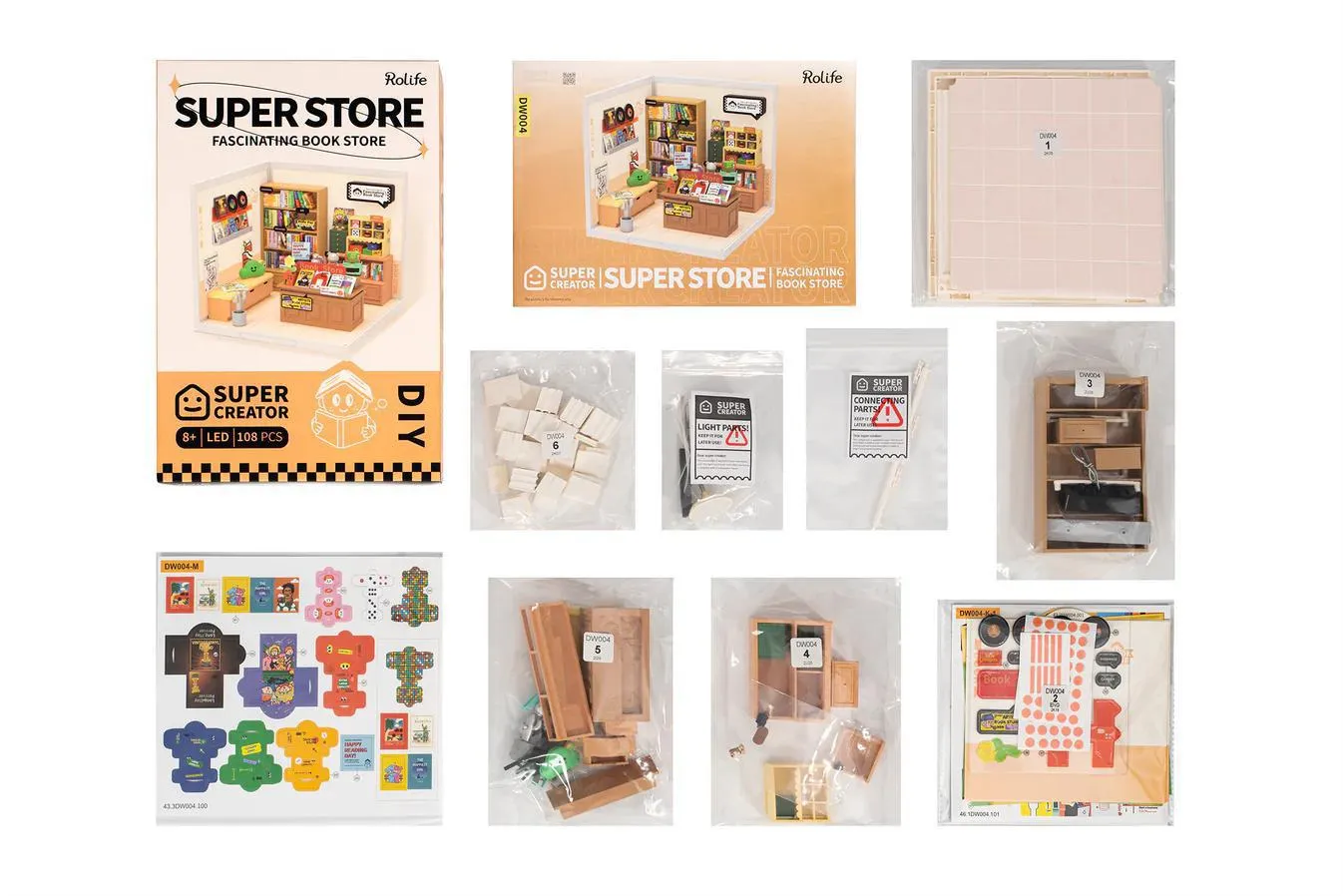 DIY Dollhouse Miniature Kit | Double Joy Bubble Tea