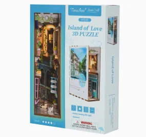 DIY Miniature House Book Nook Kit | Island of Love