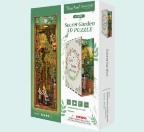 DIY Miniature House Book Nook Kit | Secret Garden