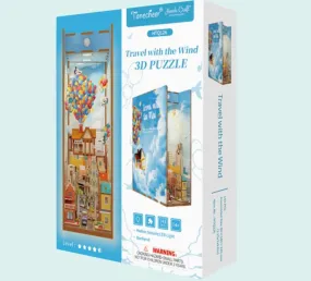 DIY Miniature House Book Nook Kit | Travel with the Wind