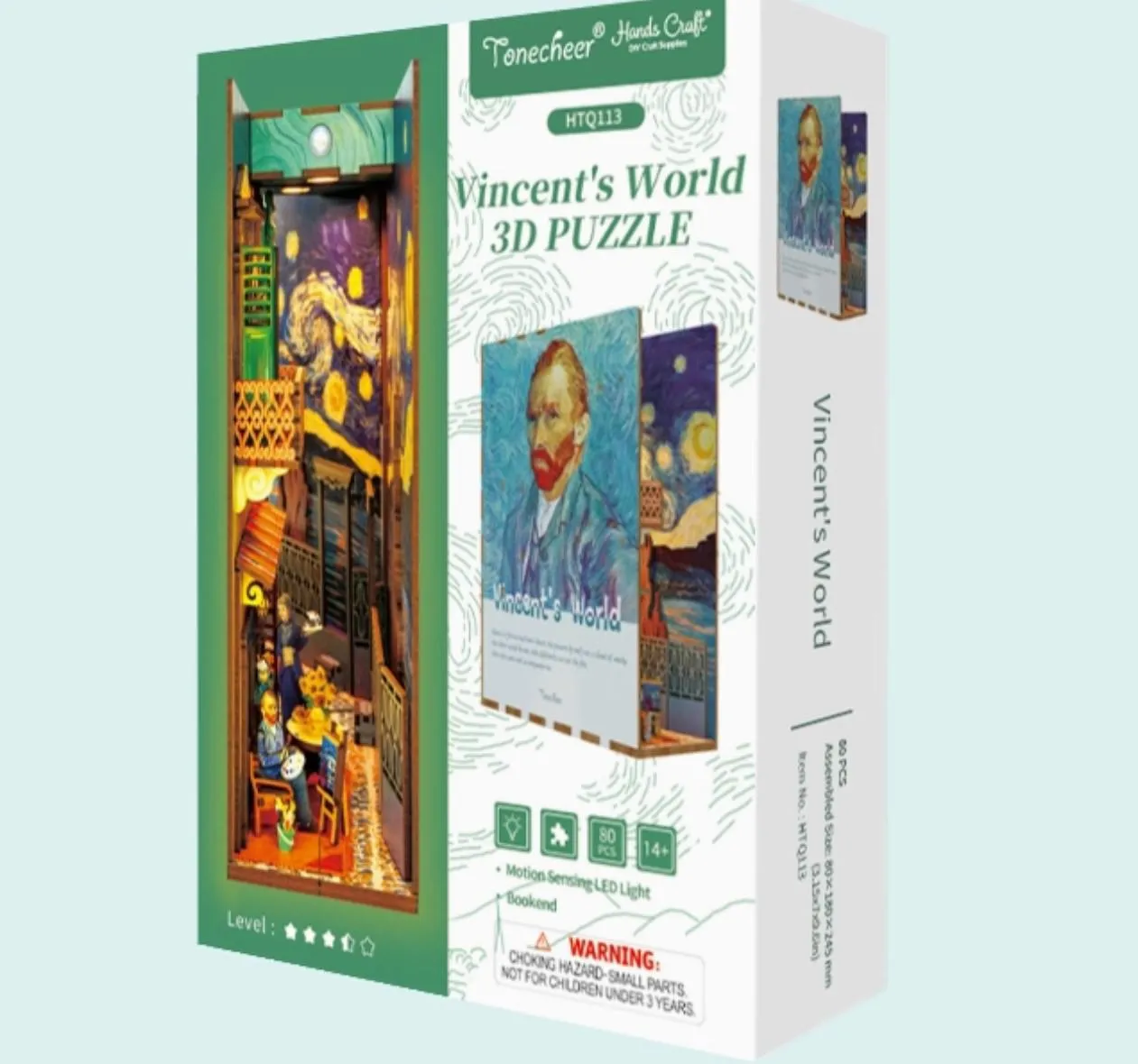 DIY Miniature House Book Nook Kit | Vincent's World