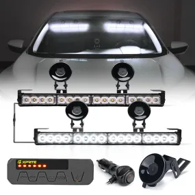 Dual LED Traffic Advisor Strobe Lights | Contract G1 Series