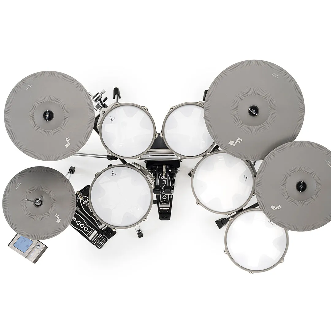 EFNOTE 3X 10-Piece Electronic Drum Kit Set in Matte Black w/ Video Demo