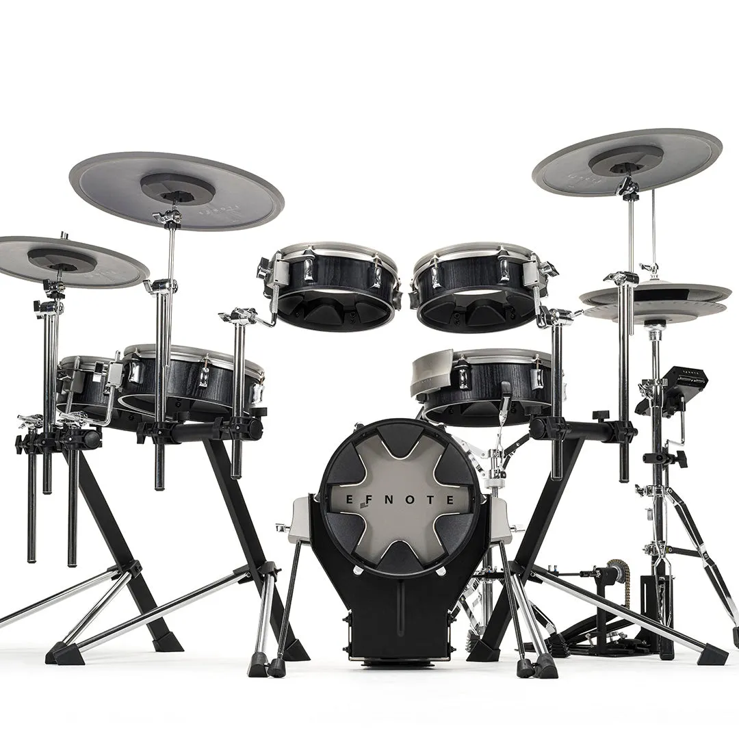 EFNOTE 3X 10-Piece Electronic Drum Kit Set in Matte Black w/ Video Demo