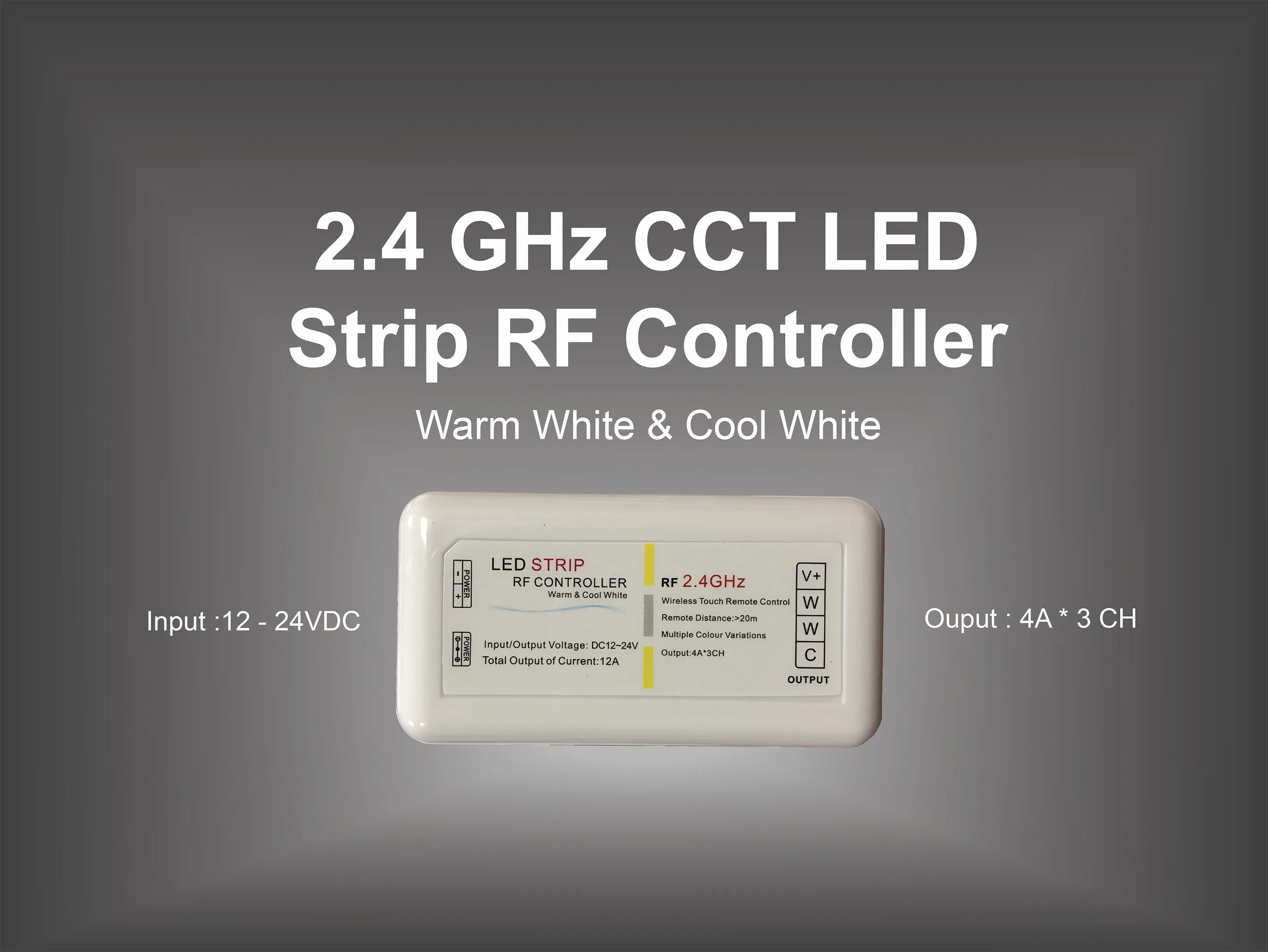 FluxTech - 2.4GHz Dual Tone CCT Remote & Controller Unit Set