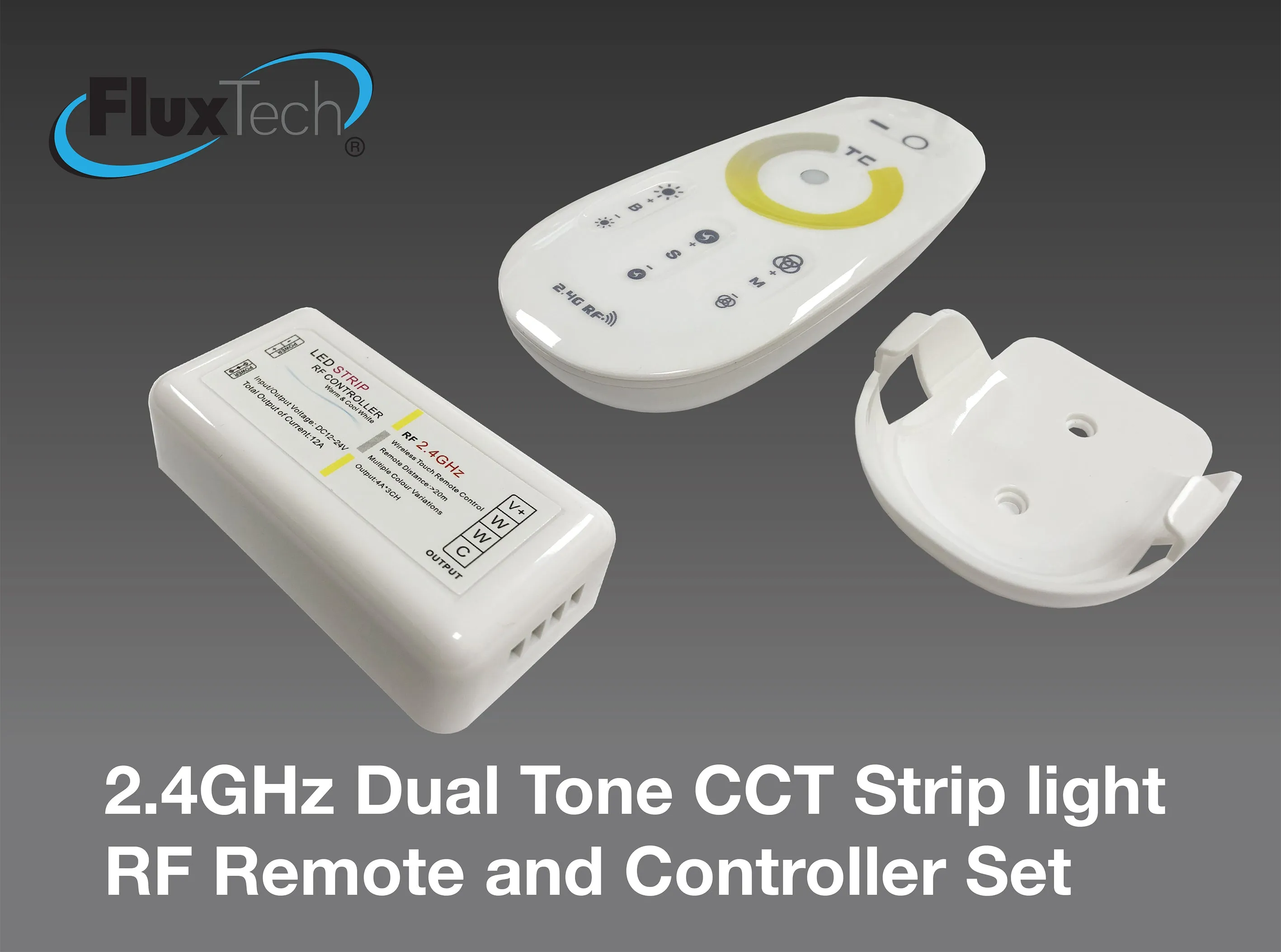 FluxTech - 2.4GHz Dual Tone CCT Remote & Controller Unit Set