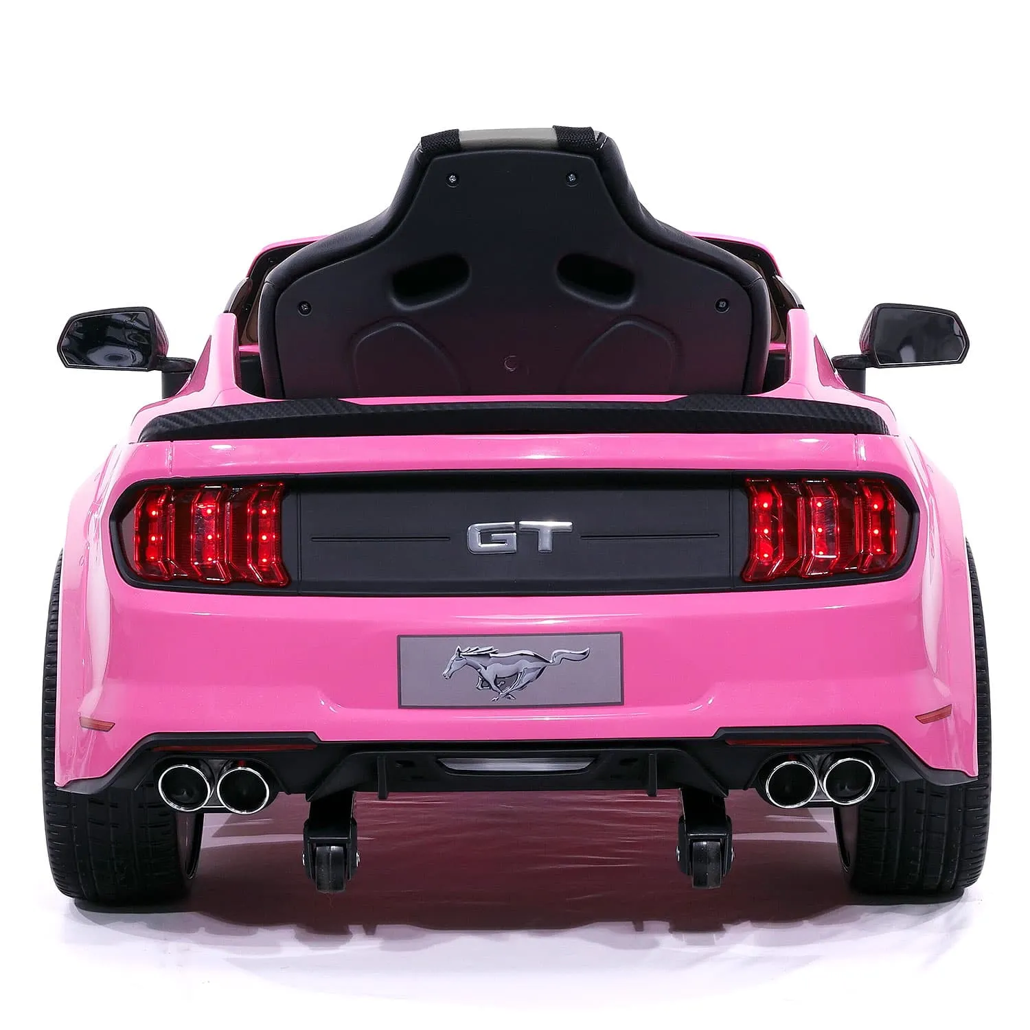 Ford Mustang Gt Custom Edition 24v Kids Ride-on Car With R/c Parental Remote | Pink