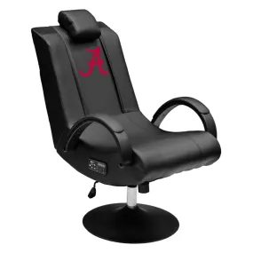 Gaming Chair 100 Pro with Alabama Crimson Tide with Red A Logo