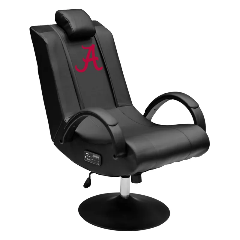 Gaming Chair 100 Pro with Alabama Crimson Tide with Red A Logo