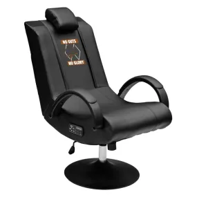 Gaming Chair 100 Pro with Ski No Guts No Glory Logo Panel