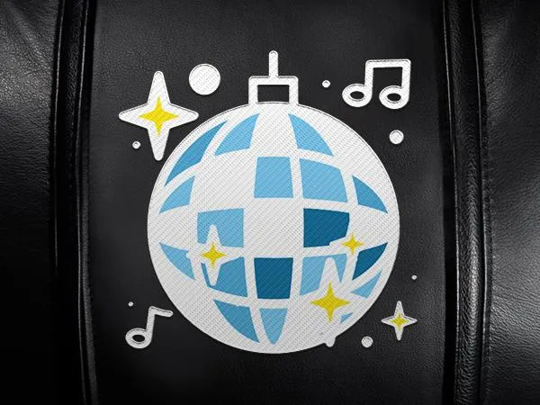 Gaming Chair 100 with Disco Ball Logo Panel