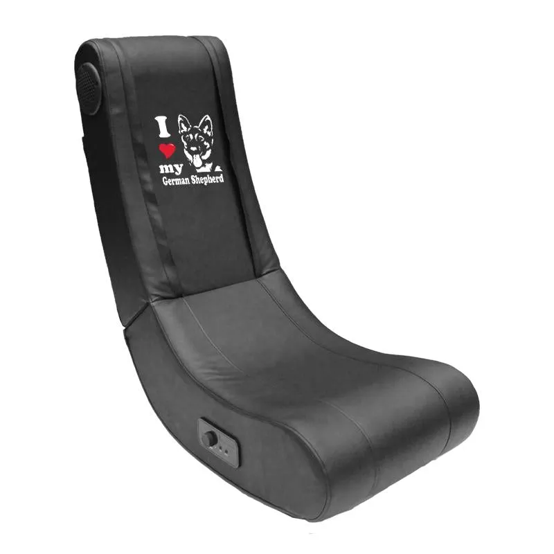 Gaming Chair 100 with German Shepherd Logo Panel