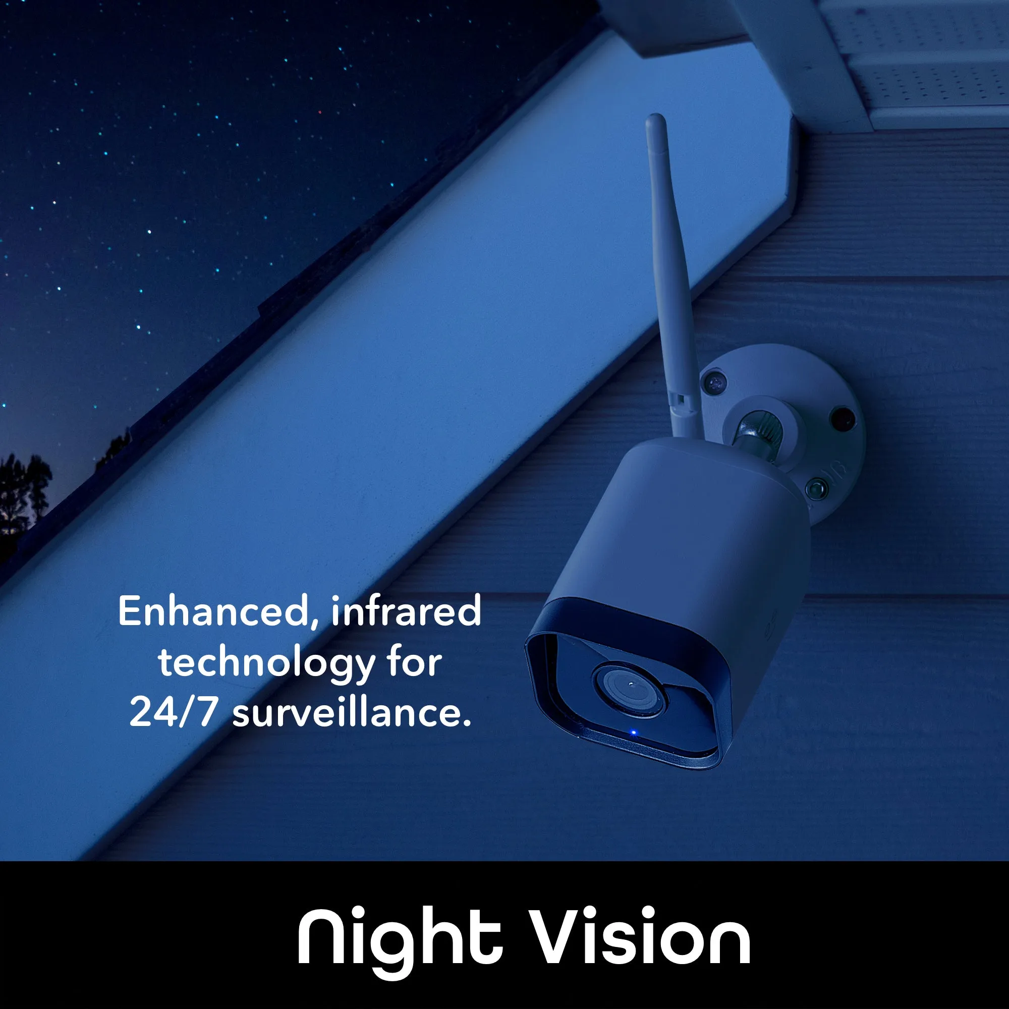 Geeni Hawk 3 1080p Outdoor Camera (2-Pack)