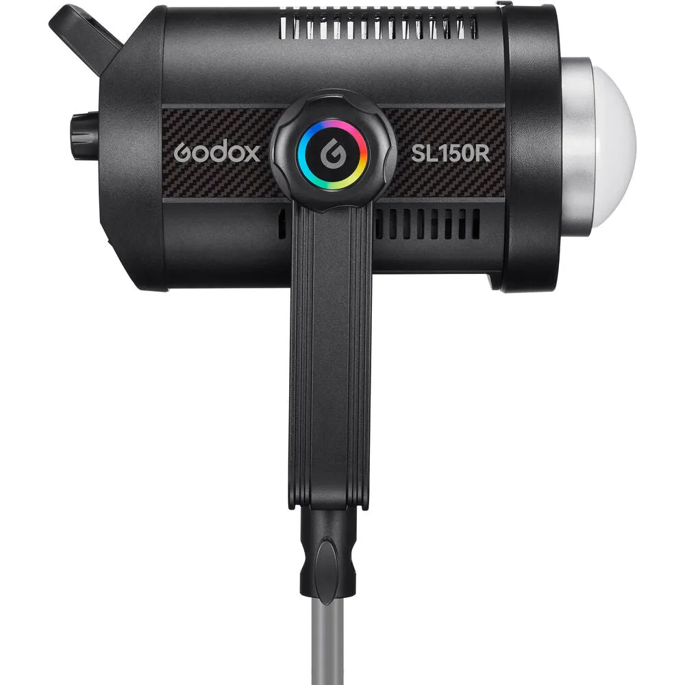 Godox SL150R RGB 165W LED Video Light and Reflector with Onboard & App Control, 2.4GHz Wireless & Bluetooth, Built-In Bowens S-Mount and 14 Light Effect Presets of Video and Film Production