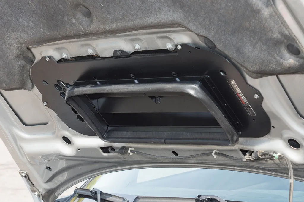 Grimmspeed Top Mount Intercooler Splitter - Subaru 02-03 WRX [w/JDM STI Scoop] - 093074