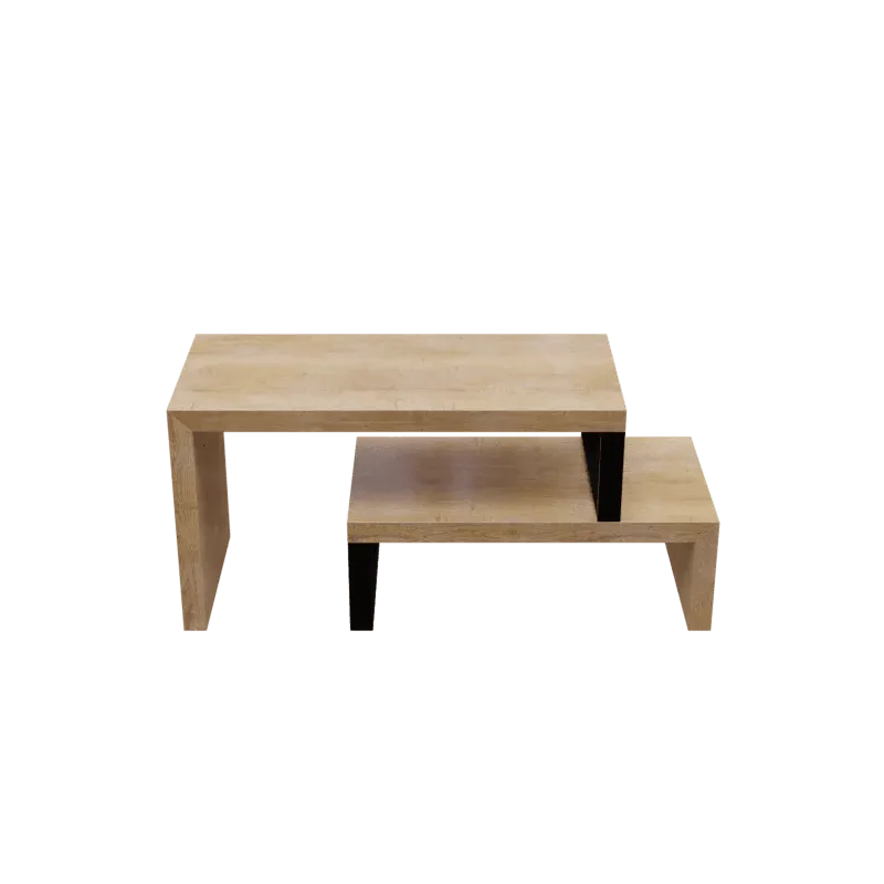 Hailey TV Unit in Small Size in Wooden Texture