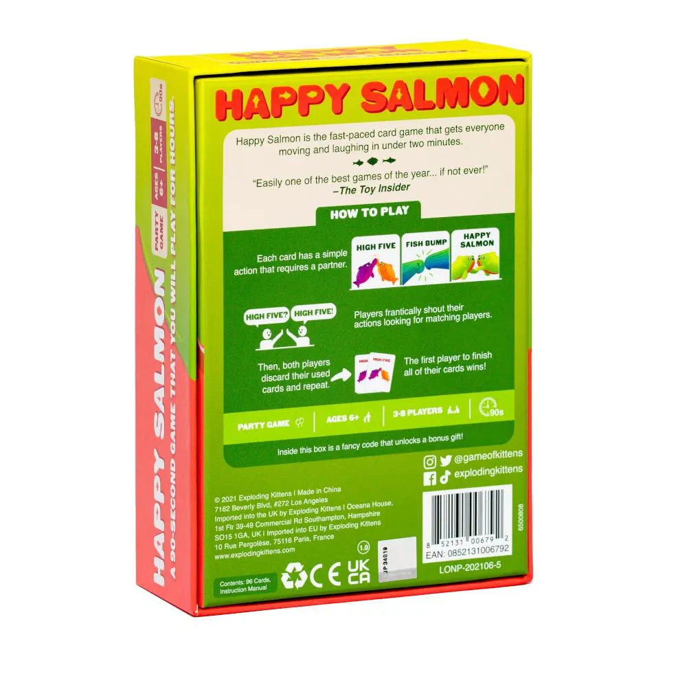 Happy Salmon Card Game