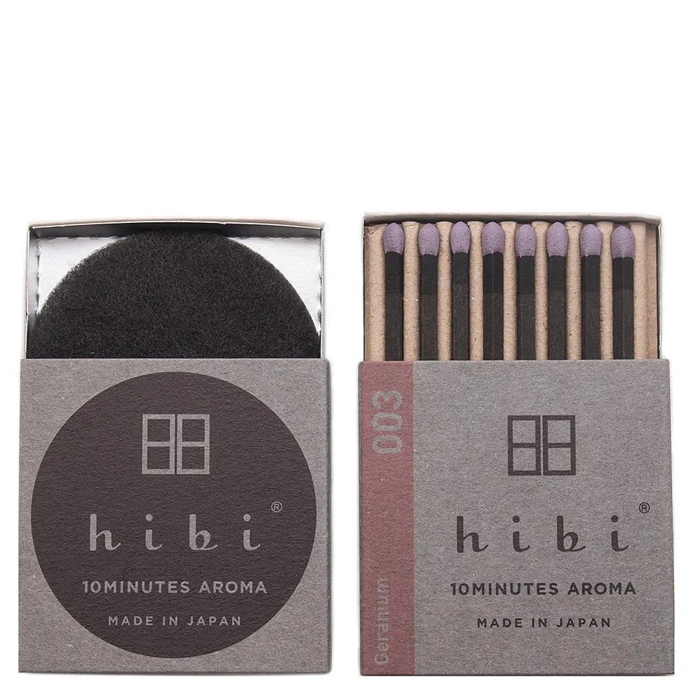 Hibi Herb Fragrance / Geranium - 8 Sticks