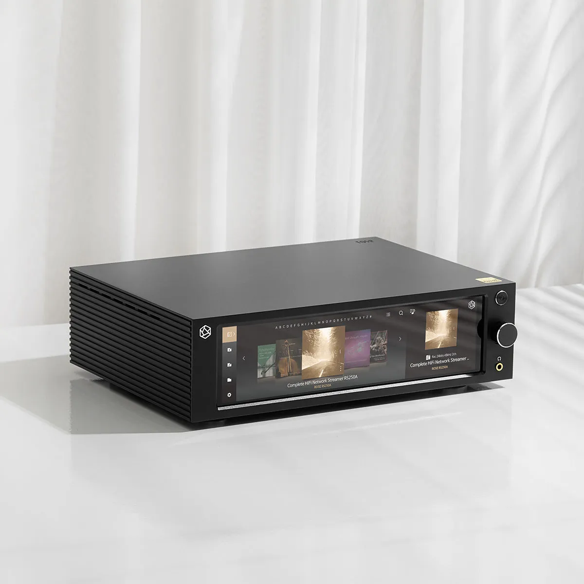 HiFi Rose RS250A Wireless Network Streamer with Built-In ESS DAC (Black)