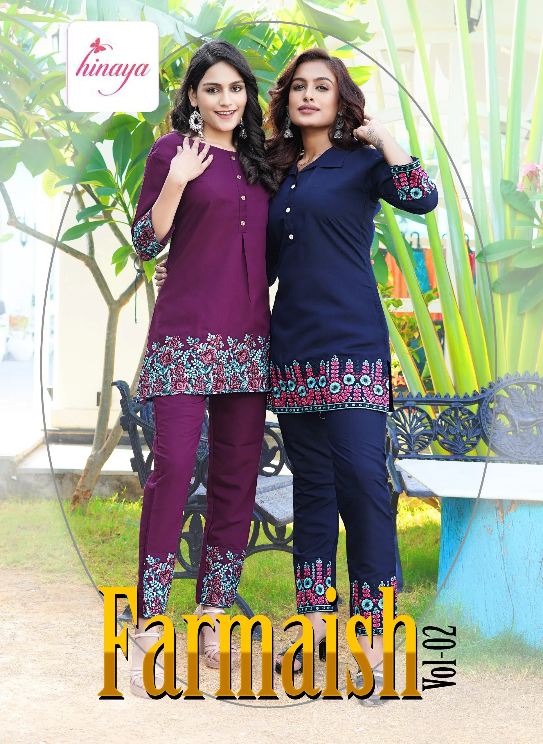 Hinaya Furmaish Vol-1 Designer Co-ord Sets (655x04)