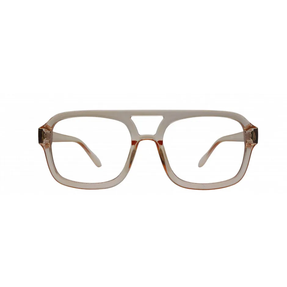 I-SEA Royal Blue Light Glasses - Vintage Yellow / Blue Light