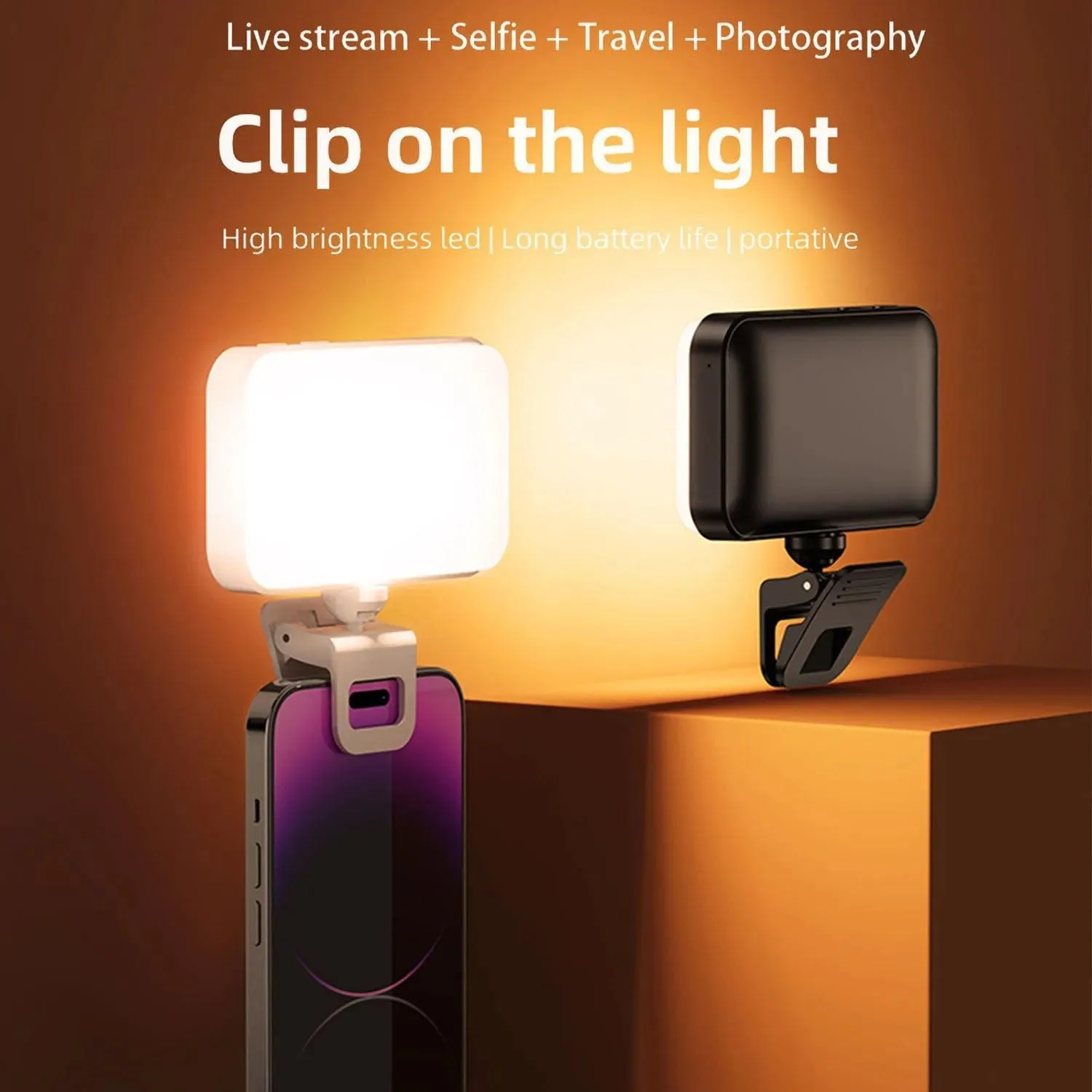 Illuminate Your Online Meetings with Clip-On Video Lights: Boost Productivity