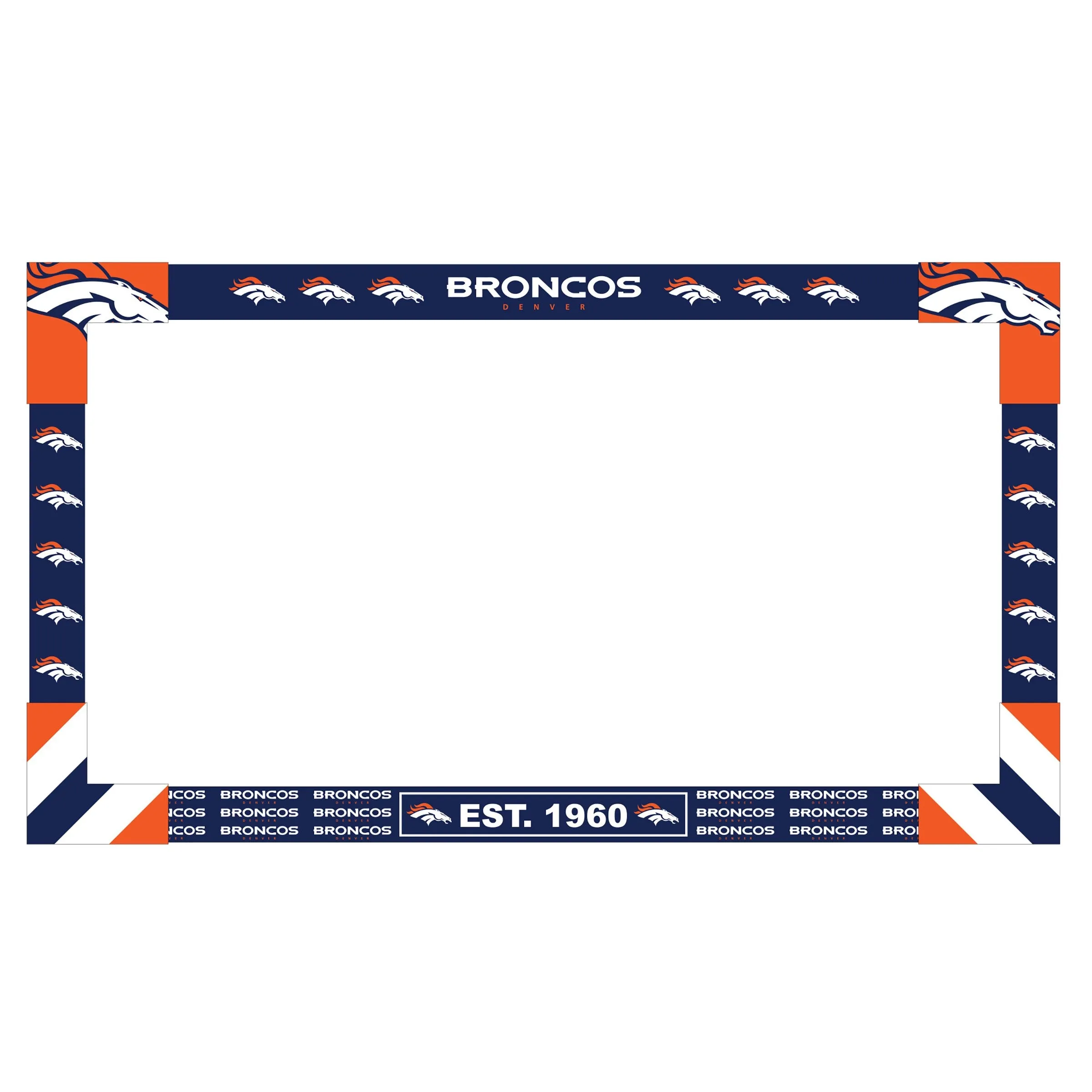 Imperial Denver Broncos Big Game TV Frame