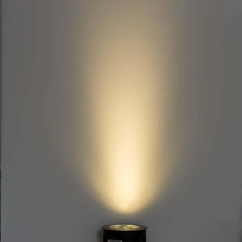in-Ground Uplighter 150mm 316 SS Round 5w 12v Havit Lighting - HV1842W, HV1842C