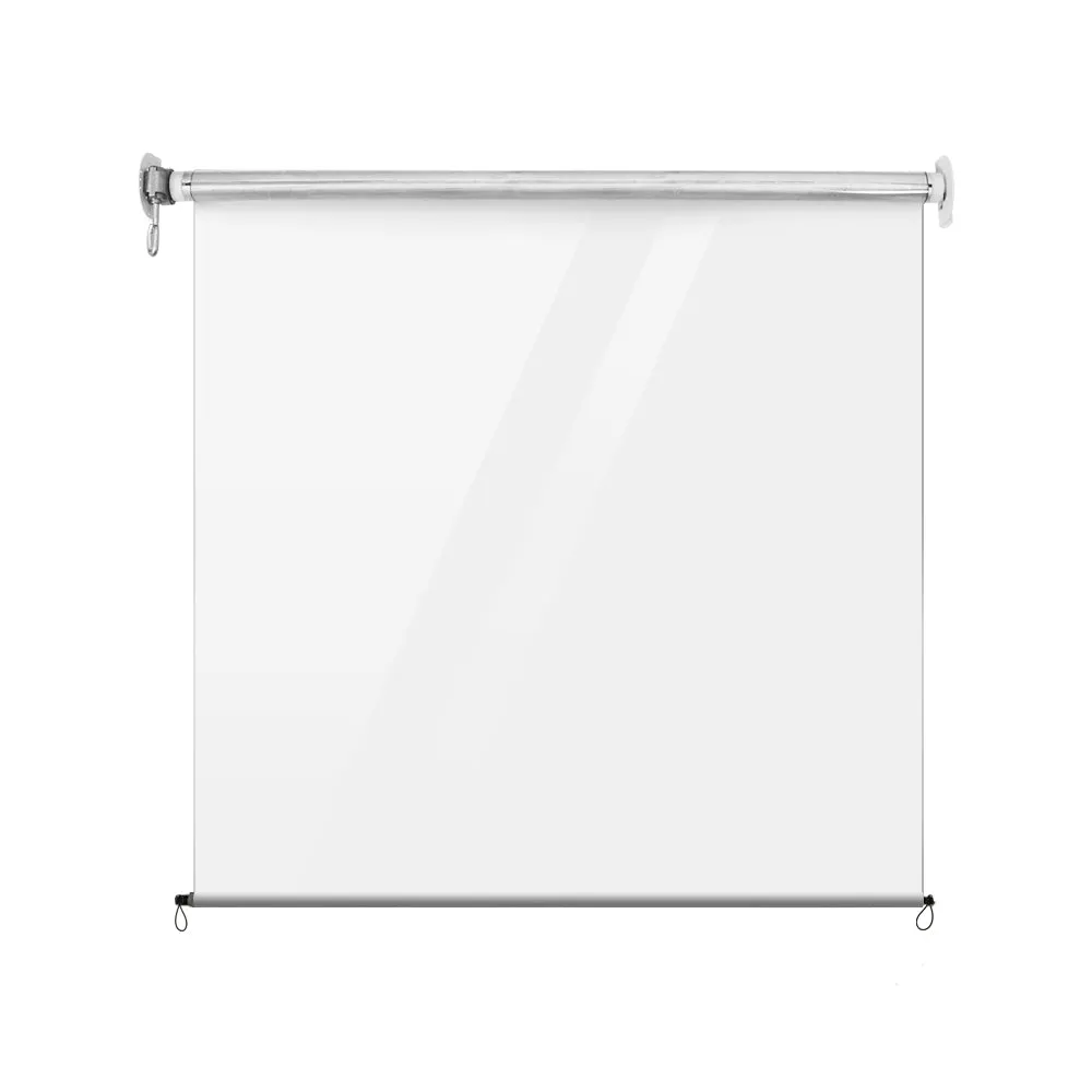 Instahut Outdoor Blind Roll Down Awning Canopy Shade Retractable Window 1.4X2.4M
