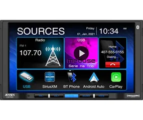 Jensen CAR710X 7" Multimedia Receiver with Apple CarPlay/Android Auto