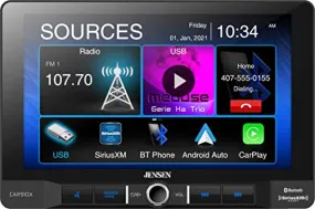 Jensen CAR910X 9" Multimedia Receiver with Apple CarPlay/Android Auto