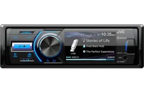 JVC KD-X560BT Digital Media Receiver for Jeep, Powersports, or Marine Applications