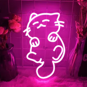 Kawaii Neko Cat LED Sign