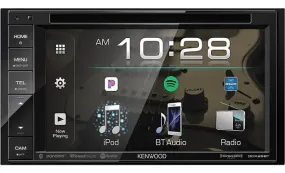 Kenwood 6.2" Touchscreen  Double DIN Bluetooth in-Dash DVD Car Stereo