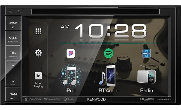 Kenwood 6.2" Touchscreen  Double DIN Bluetooth in-Dash DVD Car Stereo