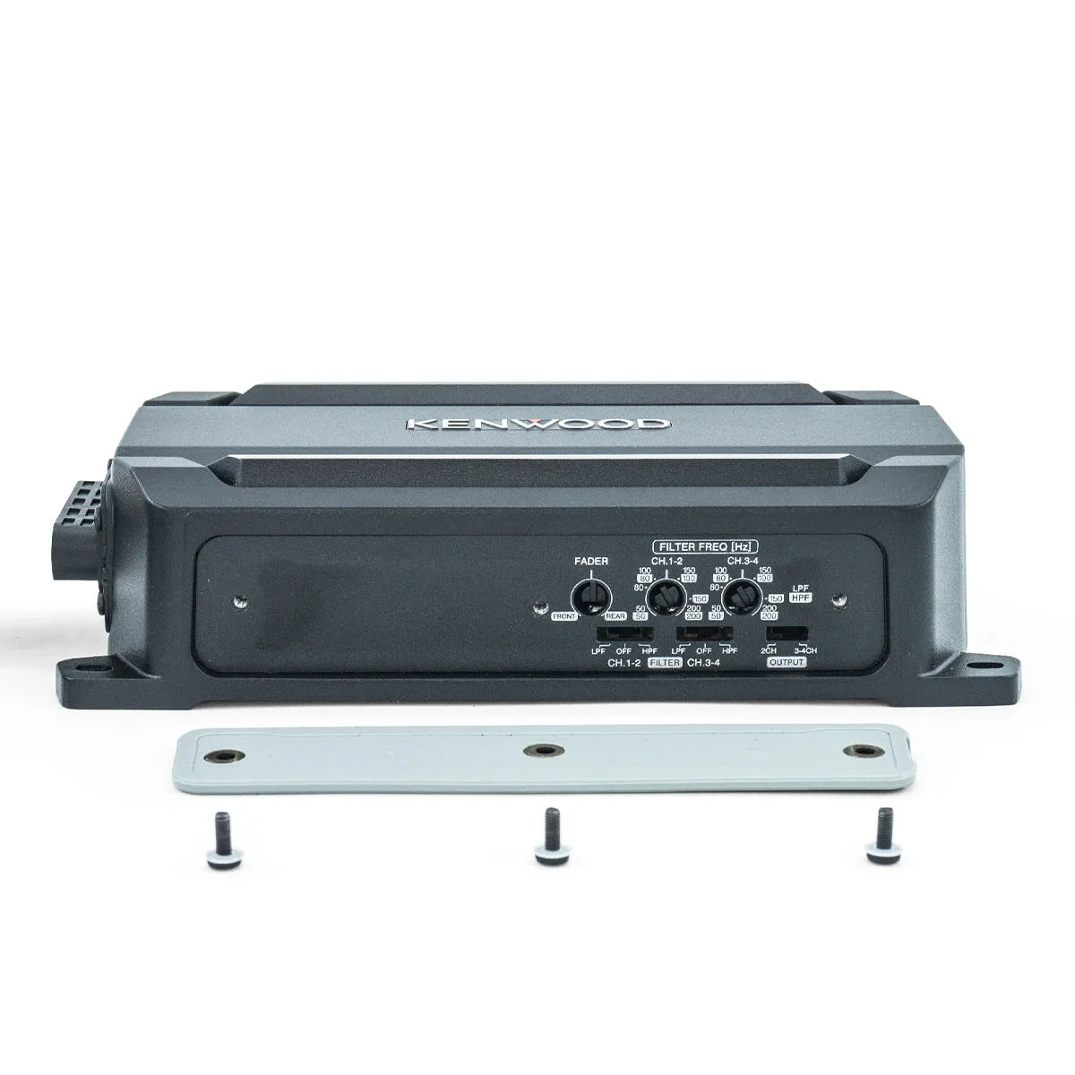 Kenwood KAC-M5024BT Compact 4-Channel Bluetooth Digital Marine & Motorsport Amplifier