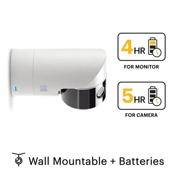 KODAK CHERISH C525P 5" Smart Video Baby Monitor