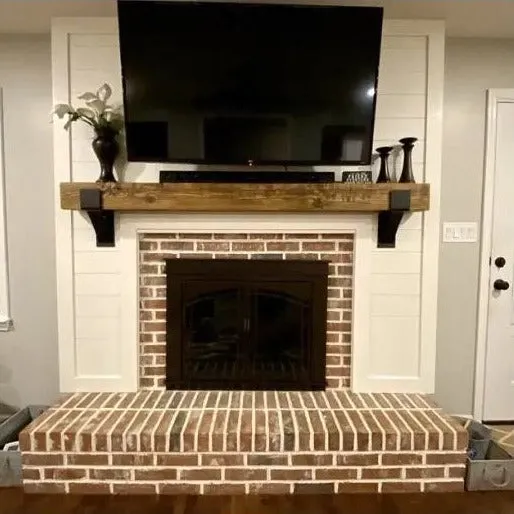 Kudlick Farmhouse Mantel Bracket