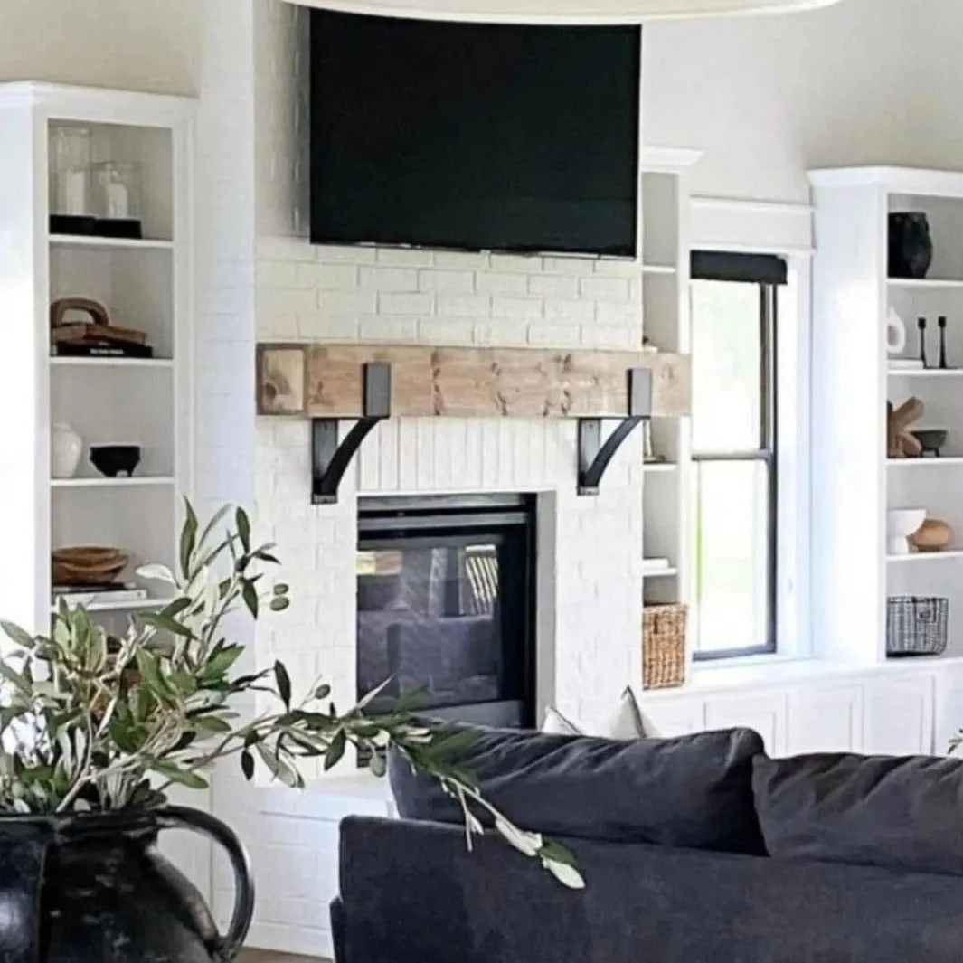 Kudlick Farmhouse Mantel Bracket