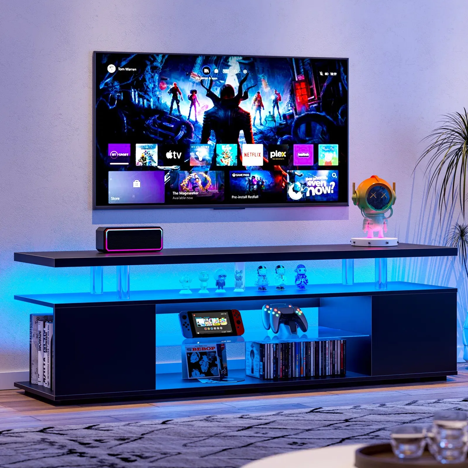 LED Light TV Stand