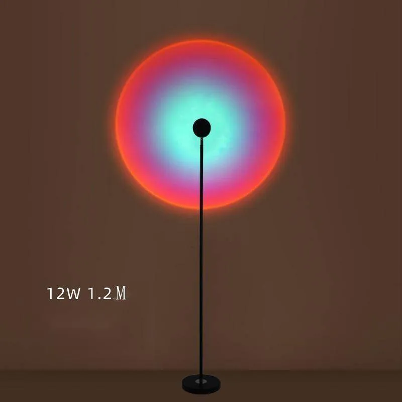Live Broadcast Background Atmosphere Lights Sunset Sunset Lights