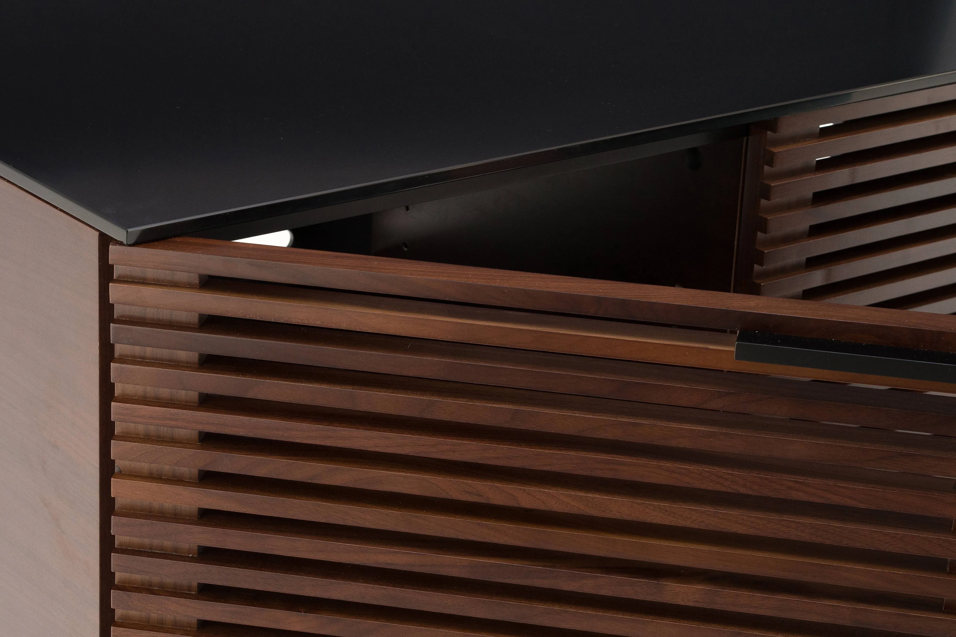 Louvered 79" Media Console