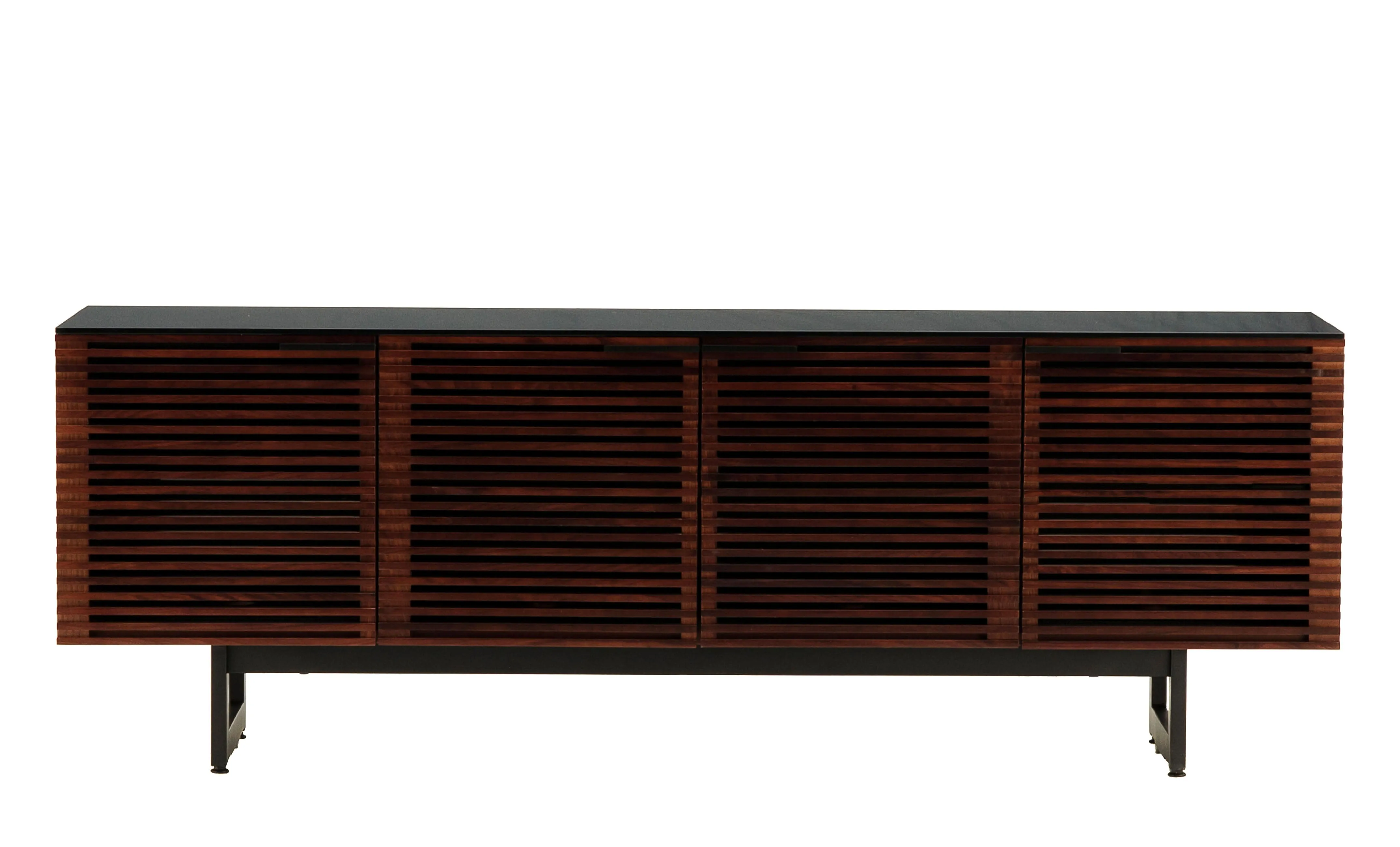 Louvered 79" Media Console