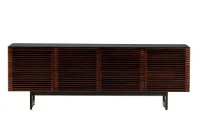 Louvered 79" Media Console