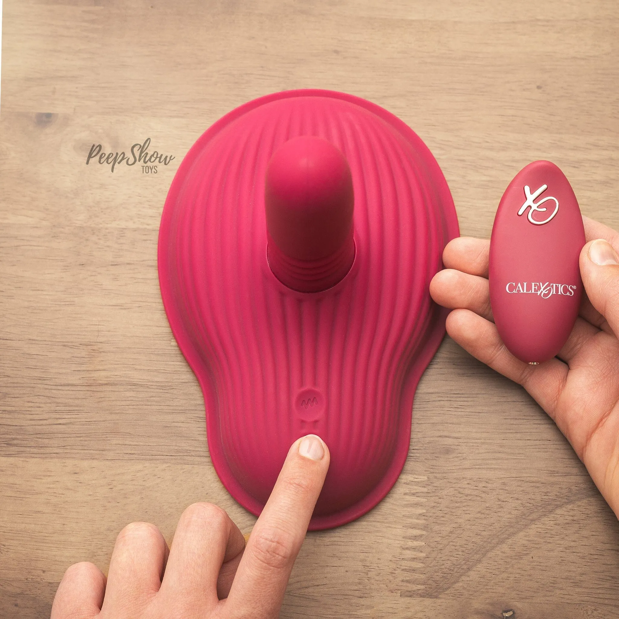 Lust Dual Rider Thrust & Grind - Grinding Vibrator with Thrusting Rod