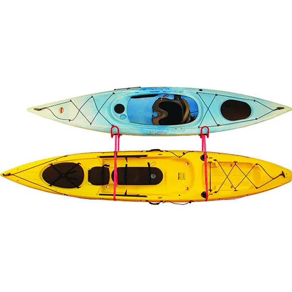 Malone JDock Hybrid 2-Kayak/Paddle Wall Mount Storage Rack