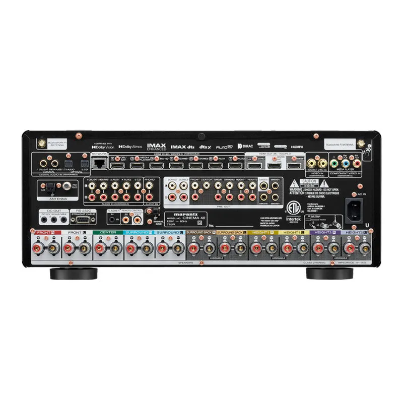 Marantz Cinema 40 – Premium 9.4-Channel, 8K AV Receiver (Each)